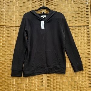 Lou & Grey Black Sweatshirt Women's Size Small NWT